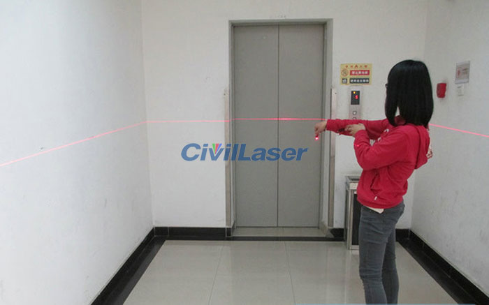 360º Omnibearing HD Laser Module 635nm 20mW Red Line 24mm*36mm